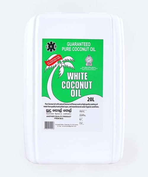 BCC White Coconut oil 20L Can
