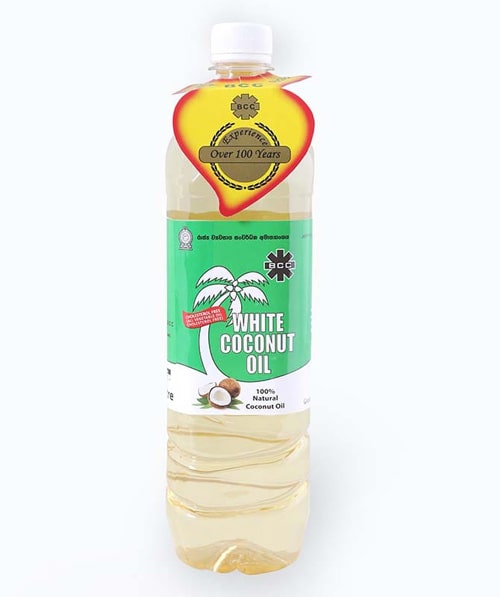 BCC White Coconut oil 01 L Bottle